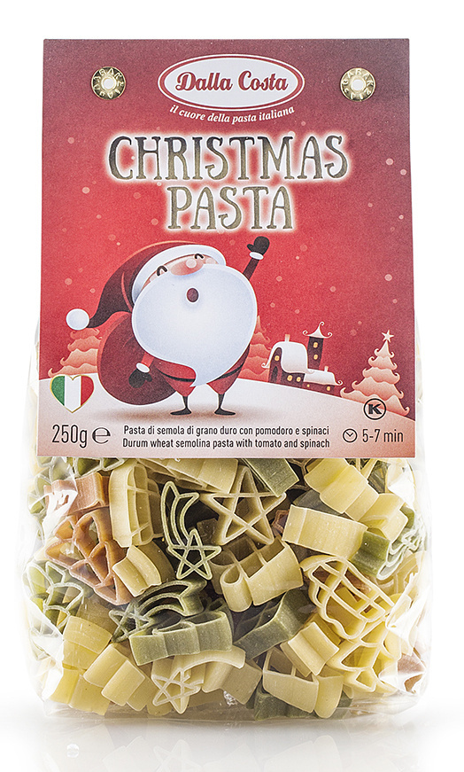 Semolinové těstoviny s vánočním motivem 250 g 